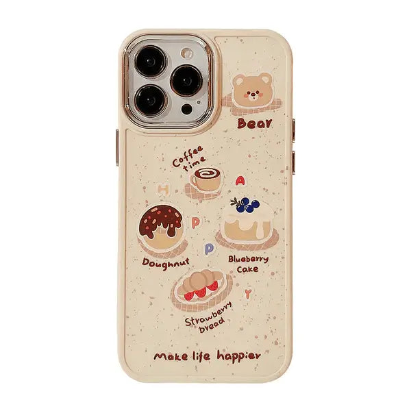 Dessert Bear iPhone Case