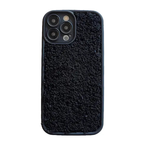 Black Cosy Teddy iPhone Case