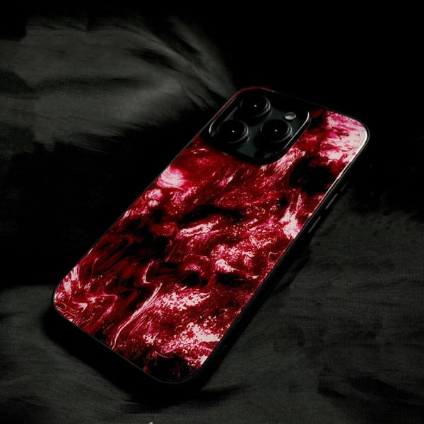 Red Vitality iPhone Case
