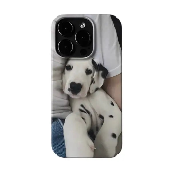 Cute Spotted Dog iPhone Case