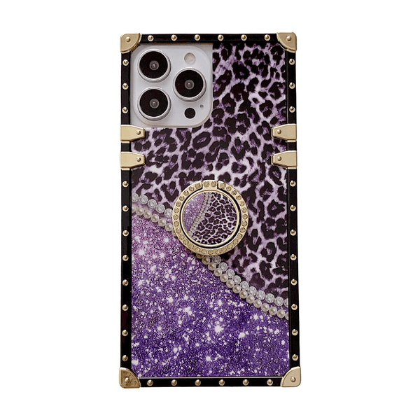 Pearl Leopard Print iPhone Case