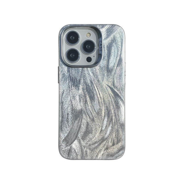 Silver Laser iPhone Case
