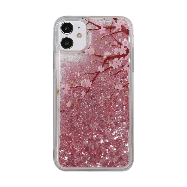 Pink Peach Blossom iPhone Case