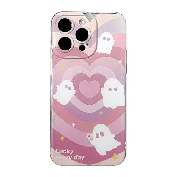 Ghosted Pink iPhone Case